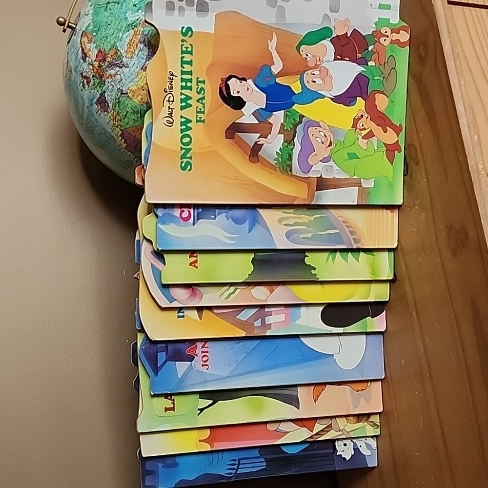 Vintage Walt Disney Storybook Collection Complete Set Of 9